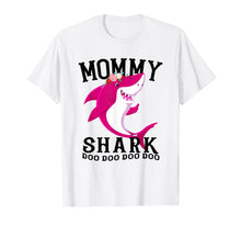 Load image into Gallery viewer, Mommy Shark T Shirt Mother Grandma Halloween Christmas
