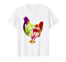 Load image into Gallery viewer, Mama Hen Shirt Farmer Colorful Chicken Pet Mother Tshirt
