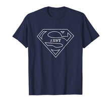 Load image into Gallery viewer, Superhero Aunt T Shirt Gift Mother Father Day

