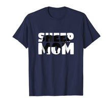 Load image into Gallery viewer, Sheep Mom T-Shirt Sheep Lover Gift for Mother Zoo Animal Tee
