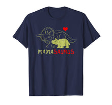 Load image into Gallery viewer, Mama Triceratops Dinosaur T-Shirt Funny Gift For Mother Day
