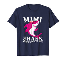 Load image into Gallery viewer, Mimi Shark T Shirt Mother Grandma Halloween Christmas
