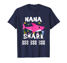 Load image into Gallery viewer, Nana Shark T Shirt Mother Grandma Mother's Day Christmas
