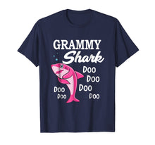 Load image into Gallery viewer, Grammy Shark T Shirt Mother Grandma Halloween Christmas
