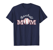 Load image into Gallery viewer, Baseball Mom T Shirt, Gift Mother Mama
