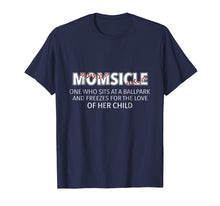 Load image into Gallery viewer, Momsicle Shirt Baseball Softball Mother Apparel
