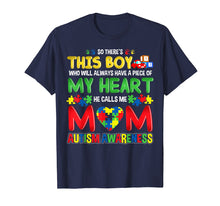 Load image into Gallery viewer, Mom Autism Awareness T-Shirt Mother of Boys Gift
