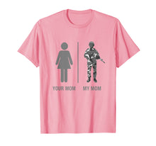 Load image into Gallery viewer, Funny Soldier Mom Shirt Military Mother Camouflage
