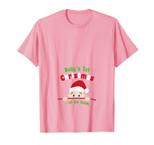 Load image into Gallery viewer, Baby's First Christmas On The Inside Pregnancy Mother Shirt
