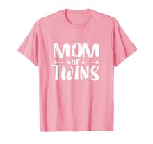 Load image into Gallery viewer, Mom Of Twins T-Shirt Mother Pregnant Announcement Gift
