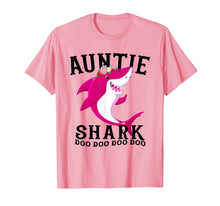 Load image into Gallery viewer, Auntie Shark T Shirt Mother Grandma Halloween Christmas

