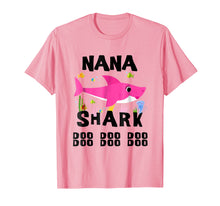 Load image into Gallery viewer, Nana Shark T Shirt Mother Grandma Thanksgiving Christmas
