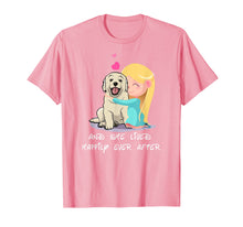 Load image into Gallery viewer, She Lived Happily Ever After Golden Retriever Mother Shirt
