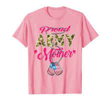 Load image into Gallery viewer, Proud Army Mother Shirt US Dog Tag Pride Military Mom Gifts
