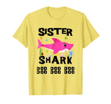 Load image into Gallery viewer, Sister Shark T Shirt Mother Grandma Thanksgiving Christmas
