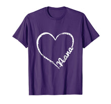 Load image into Gallery viewer, Nana Heart Shirt Light Mother Day Gift From Inside My Heart
