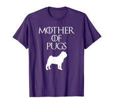 Load image into Gallery viewer, Cute &amp; Unique White Mother of Pugs T-shirt E010732
