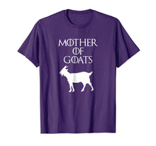 Load image into Gallery viewer, Cute &amp; Unique White Mother of Goats T-shirt E010427
