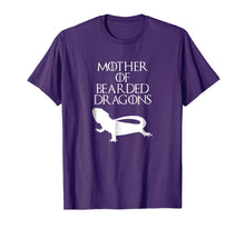 Load image into Gallery viewer, Cute Unique White Mother of Bearded Dragons T-shirt E010338
