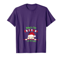 Load image into Gallery viewer, Baby's First Christmas On The Inside Pregnancy Mother Shirt
