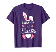 Load image into Gallery viewer, Bump's first Easter new baby mother pregnant T shirt

