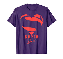 Load image into Gallery viewer, Super Girl Superhero T Shirt Gift Mother Father Day
