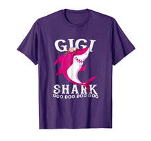 Load image into Gallery viewer, Gigi Shark T Shirt Mother Grandma Halloween Christmas
