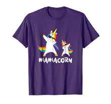 Load image into Gallery viewer, Funny Mom Unicorn Mamacorn Dabbing T Shirt Mommy Mother Gift
