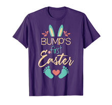 Load image into Gallery viewer, Bump's first Easter new baby mother pregnant happiness t-sh
