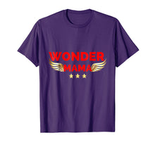 Load image into Gallery viewer, Womens Wonder Mama Mother T Shirt Gift SuperHero Mom
