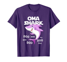 Load image into Gallery viewer, Oma Shark T-Shirt Mother Grandma Halloween Christmas
