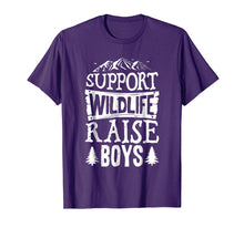 Load image into Gallery viewer, Support Wildlife Raise Boys T shirt Mom Dad Mother Parents

