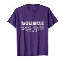 Load image into Gallery viewer, Momsicle Shirt Baseball Softball Mother Apparel
