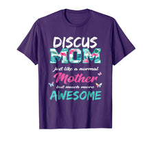 Load image into Gallery viewer, Funny Discus Mom T Shirt Sports Mother TShirt
