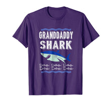 Load image into Gallery viewer, Granddaddy Shark T Shirt Mother Father Halloween
