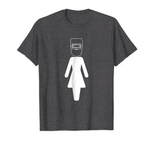 Load image into Gallery viewer, Welder Woman Girl T-shirt Welding Wife Mother Tee Gift
