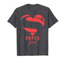 Load image into Gallery viewer, Super Girl Superhero T Shirt Gift Mother Father Day
