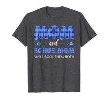 Load image into Gallery viewer, Mom and bonus Mom and I rock them both Tshirt for Mother

