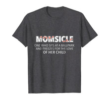 Load image into Gallery viewer, Momsicle Shirt Baseball Softball Mother Apparel
