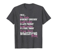 Load image into Gallery viewer, I Am A Wrestling Mom Sport Mommy Mother Distressed T-Shirt
