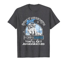 Load image into Gallery viewer, Don't mess with Mommasaurus Mother Christmas Tshirt
