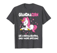 Load image into Gallery viewer, Grandmacorn Shirt Cute Unicorn Lover Mother Day Gift Grandma
