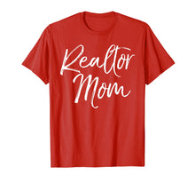 Load image into Gallery viewer, Realtor Mom Shirt Fun Cute Mother Gift House Selling Tee
