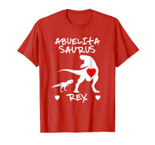 Load image into Gallery viewer, Abuelita Saurus T Rex Dinosaur T Shirt Mother Day Gift
