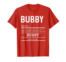 Load image into Gallery viewer, Funny Bubby Definition Grandma Mother Day Gifts T-Shirt
