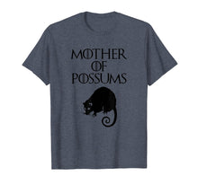 Load image into Gallery viewer, Cute &amp; Unique Black Mother of Possums T-shirt E010388
