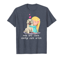 Load image into Gallery viewer, She Lived Happily Ever After Golden Retriever Mother Shirt
