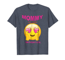 Load image into Gallery viewer, Mother of the Birthday Girl Emoji Birthday Girl Shirt
