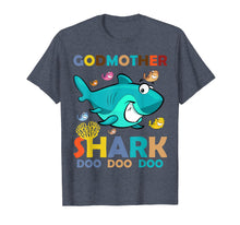 Load image into Gallery viewer, GodMother Shark Retro Vintage Tshirt Mother
