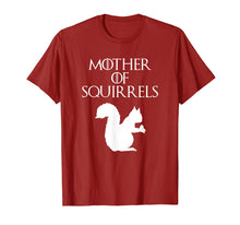 Load image into Gallery viewer, Cute &amp; Unique White Mother of Squirrels T-shirt E010518

